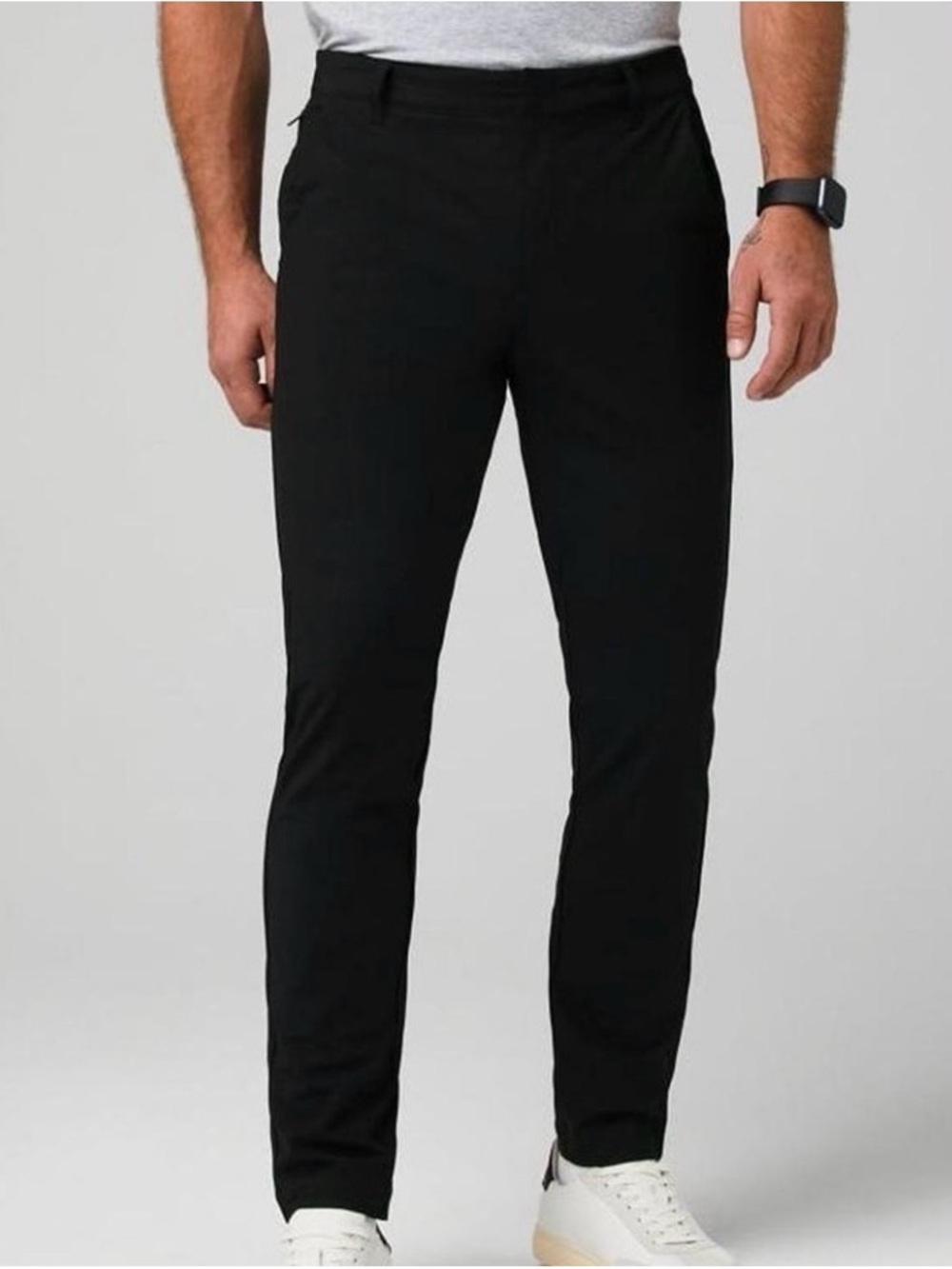 Fabletics Men's The Don Slim Black Tech Pants 31x34